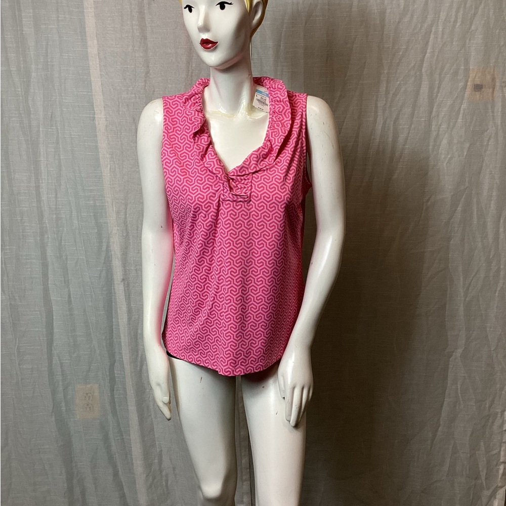NWT J. McLaughlin Sleeveless Durham Catalina Top; Size: L